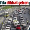 Sokağa çıkma kısıtlamasının sona ermesiyle İstanbul'da trafik durma noktasına geldi