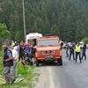 Erzurum'da otomobil şarampole uçtu: 1 ölü, 3 yaralı