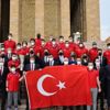 Anadolu Efes'ten Anıtkabir ziyareti