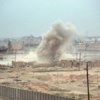 Koalisyon güçleri IŞİD'in elindeki Tikrit'i bombalıyor Koalisyon güçleri IŞİD'in elindeki Tikrit'i bombalıyor