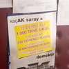 O afişler toplatılıyor O afişler toplatılıyor