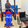Engelini "halterle kaldırdı" Engelini "halterle kaldırdı"