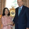 Erdoğan Japonya Prensesini kabul etti Erdoğan Japonya Prensesini kabul etti