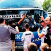 Alman polisine protesto! Alman polisine protesto!