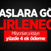 Emekliye yüzde 4 ek ödeme