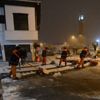 Başkan Gül'den gece kar mesaisi Başkan Gül'den gece kar mesaisi
