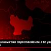 Bafra ve Suluova dan depremzedelere 3 tır yardım malzemesi