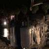 Hakkari'de polis aracı devrildi
