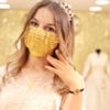 Gelinlere özel altından maske