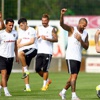 Yeni transfer antrenmanda Yeni transfer antrenmanda