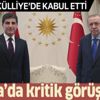Son dakika: Başkan Erdoğan, IKBY Başkanı Barzani'yi kabul etti
