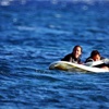 Kitesurf yapan çift ölümden döndü! Kitesurf yapan çift ölümden döndü!