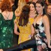 Brooke Shields elbisesinin altına pantolon giydi Brooke Shields elbisesinin altına pantolon giydi