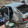 Tokat'ta otomobil kayalıklara çarptı: 1 ölü, 4 yaralı
