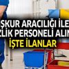 İŞKUR 11 Kasım temizlik personeli alımı başvuru şartları nedir? İŞKUR 11 Kasım temizlik personeli alımı başvuru şartları nedir?