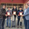 Yarışmada kazandıkları para ödülünü depremzedelere bağışladılar Yarışmada kazandıkları para ödülünü depremzedelere bağışladılar