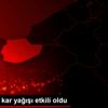 Düzce de kar yağışı etkili oldu Düzce de kar yağışı etkili oldu