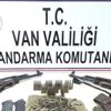 Van Çatak'ta PKK'nın silah ve mühimmatı ele geçirildi