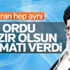 İran'da orduya güçlenin talimatı İran'da orduya güçlenin talimatı