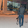 Çöp konteynırına bırakılan bomba patladı Çöp konteynırına bırakılan bomba patladı