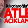 Kılıçdaroğlu'ndan atlet açıklaması Kılıçdaroğlu'ndan atlet açıklaması