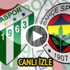 Bursaspor Fenerbahçe — ATV canlı izle