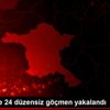 Başkentte 24 düzensiz göçmen yakalandı