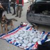 Polisin aracında 40 kilo eroin!