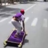 Uçan halıyla şehir turu attı İZLE