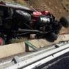 Elâzığ'da arazöz devrildi, 1 kişi hayatını kaybetti