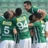 Bursasporlu futbolcular hedefe kilitlendi Bursasporlu futbolcular hedefe kilitlendi