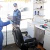 Yenişehir’de berber ve kuaför salonları dezenfekte edildi