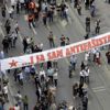 Saraybosna'daki "Bleiburg" ayini, faşizm karşıtlarınca protesto edildi Saraybosna'daki "Bleiburg" ayini, faşizm karşıtlarınca protesto edildi