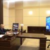 Putin, uzaydaki kozmonotlarla canlı bağlantı ile görüştü Putin, uzaydaki kozmonotlarla canlı bağlantı ile görüştü