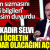 ﻿Abdülkadir Selvi asgari ücretin ne kadar olacağını açıkladı! Saray’ın sızmasını istediği bilgileri yazan isim duyurdu