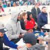 Kalinicamp;Sloukas taraftarlarla buluştu