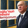 Devlet Bahçeli'den Başbakan'ın ayrılma kararına yorum