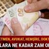 Öğretmen, hemşire, avukat, doktor maaşları ne kadar oldu? Ocak 2019 memur maaş zammı son dakika