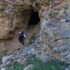 Heyelan, mağarayı ortaya çıkardı Heyelan, mağarayı ortaya çıkardı