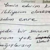 Patronunu gasp edip not bıraktı Patronunu gasp edip not bıraktı