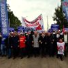 İncirlik te işten çıkarılmalara karşı eylem