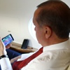 Cumhurbaşkanı Erdoğan, Rıza Kayaalp'in maçını cep telefonundan izledi