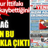 ﻿Yeniçağ bugün bu başlıkla çıktı: Bizim adayı bırak ekonomiye bak