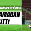 Başlamadan bitti