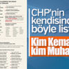 CHP'liler taraflarını seçiyor CHP'liler taraflarını seçiyor