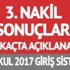e-Okul giriş: 3. nakil sonuçları bugün saat kaçta açıklanacak? (TEOG 2017)