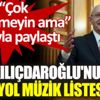 ﻿Kemal Kılıçdaroğlu, “Çok eleştirmeyin ama” notuyla uzun yol müzik listesini paylaştı