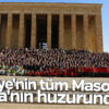 Türk Masonlarından Anıtkabir ziyareti Türk Masonlarından Anıtkabir ziyareti