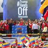 Venezuela’da hükümet taraftarları da 9 Mart’ta sokakta Venezuela’da hükümet taraftarları da 9 Mart’ta sokakta