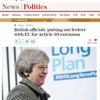 İngiliz basını: Brexit ertelenebilir